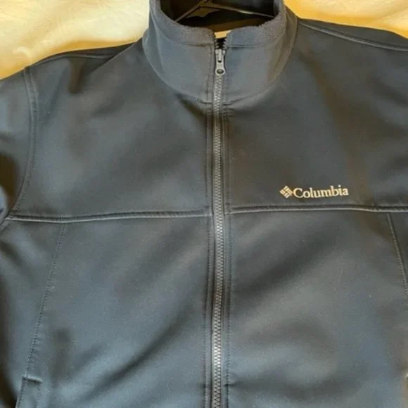 Columbia Soft Shell Jacket (Navy) - Picture 2 of 6